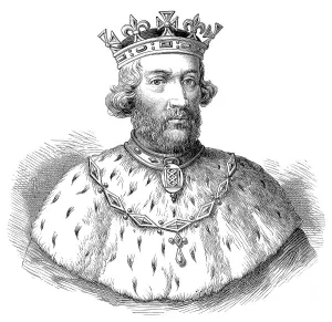 Portrait of Edward II or Edward of Caernarfon