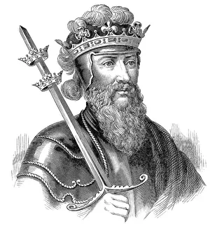 Portrait of Edward III, 1312 - 1377
