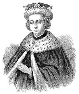 Portrait of Edward V, 1470 - 1483, King of England