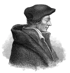 Portrait of Erasmus Desiderius von Rotterdam