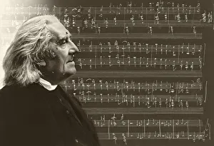 Portrait of Franz Liszt, 1811-1886
