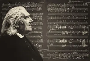 Portrait of Franz Liszt, 1811-1886