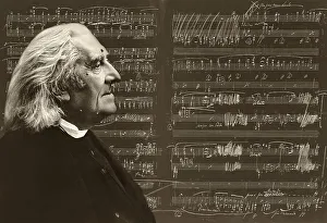Portrait of Franz Liszt, 1811-1886