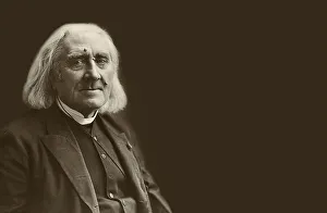 Portrait of Franz Liszt, 1811-1886