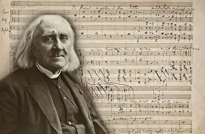 Portrait of Franz Liszt, 1811-1886
