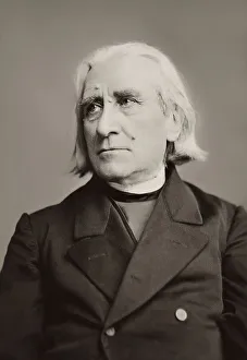 Portrait of Franz Liszt, 1811-1886