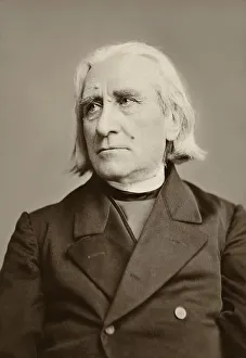 Portrait of Franz Liszt, 1811-1886