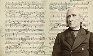 Portrait of Franz Liszt, 1811-1886
