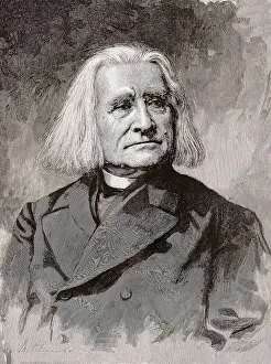Portrait of Franz Liszt, 1811-1886