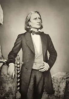 Portrait of Franz Liszt, 1811-1886