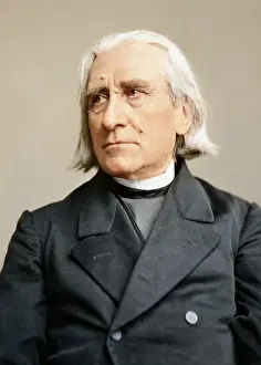 Portrait of Franz Liszt, 1811-1886