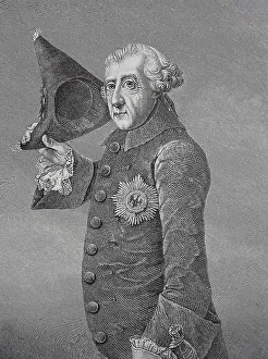 Portrait of Frederick II or Frederick the Great
