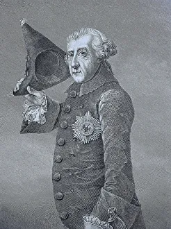 Portrait of Frederick II or Frederick the Great