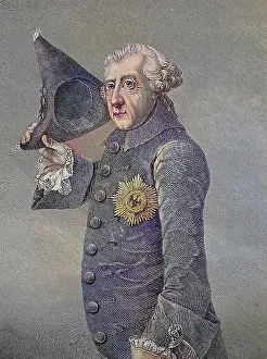 Portrait of Frederick II or Frederick the Great