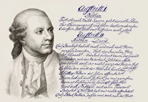 Portrait of Friedrich Gottlieb Klopstock