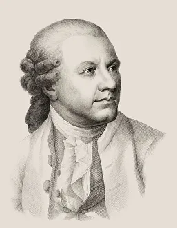 Portrait of Friedrich Gottlieb Klopstock