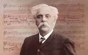 Portrait of Gabriel Faure, 1845-1924