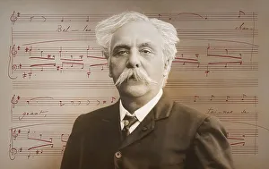 Portrait of Gabriel Faure, 1845-1924