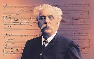 Portrait of Gabriel Faure, 1845-1924