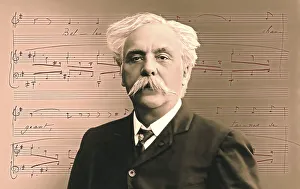 Portrait of Gabriel Faure, 1845-1924