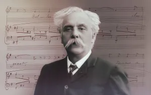 Portrait of Gabriel Faure, 1845-1924