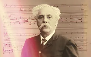 Portrait of Gabriel Faure, 1845-1924
