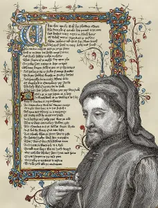 Portrait of Geoffrey Chaucer, ca