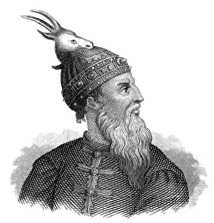 Portrait of George Kastrioti Skanderbeg