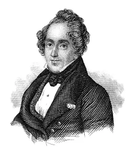 Portrait of Giacomo Meyerbeer, born Jacob Liebmann Beer