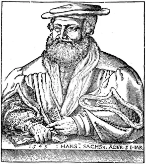 Portrait of Hans Sachs, 5 November 1494