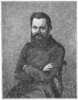 Portrait of Heinrich Laube - a German dramatist