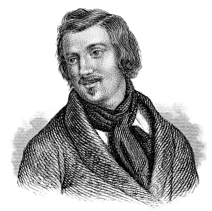Portrait of Honore de Balzac, 1799 - 1850
