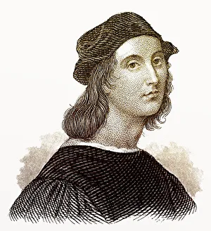 Portrait of the Italian painter and architect Raphael
