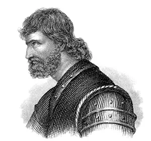 Portrait of Jan ika or Zizka von Trocnov
