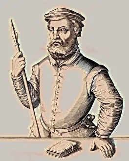 Portrait of Jan Matthys, Anabaptist leader of the Muenster Rebellion