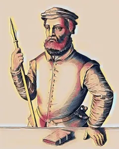 Portrait of Jan Matthys, Anabaptist leader of the Muenster Rebellion