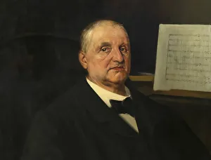 Portrait of Josef Anton Bruckner