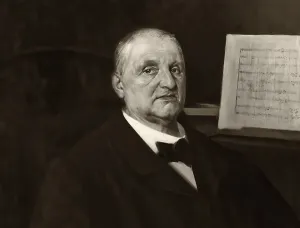 Portrait of Josef Anton Bruckner