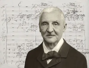 Portrait of Josef Anton Bruckner