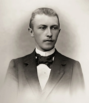 Portrait of Konrad Adenauer as a young man