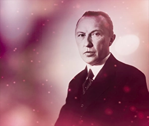 Portrait of Konrad Adenauer as a young man