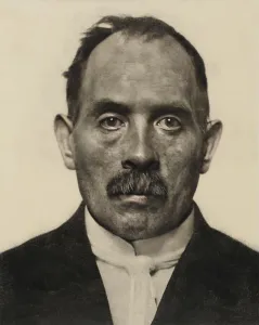 Portrait of Lovis Corinth (21 July 1858 as Franz Heinrich Louis Corinth - 17 July 1925) was a German painter