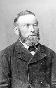 Portrait, man with full beard, Lower Saxony