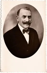 Portrait of a man, historical photograph