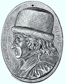 Portrait medallion of Emperor Frederick III 21 September 1415