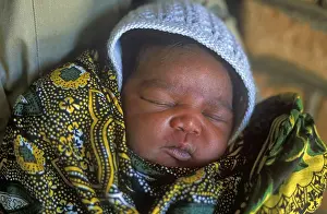 Portrait of a newborn baby, Kande