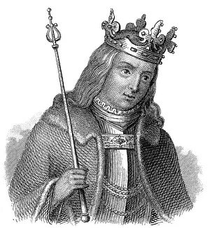 Portrait of Ottokar II, 1233 - 1278