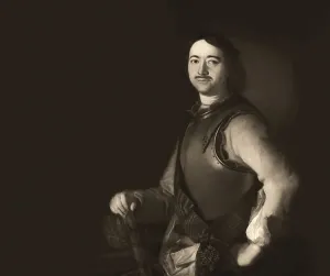 Portrait of Peter the Great, Peter I or Pyotr Alexeyevich Romanov