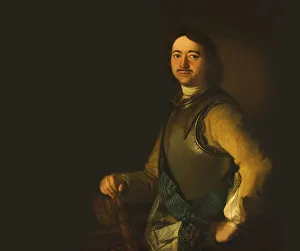 Portrait of Peter the Great, Peter I or Pyotr Alexeyevich Romanov