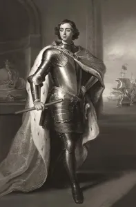 Portrait of Peter the Great, Peter I or Pyotr Alexeyevich Romanov